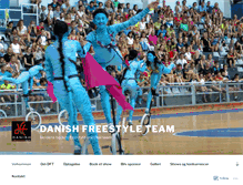 Tablet Screenshot of danishfreestyleteam.com